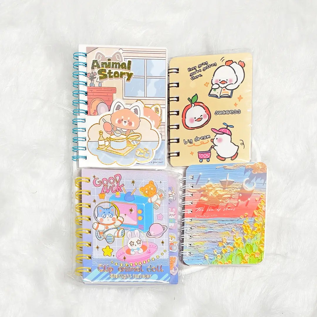 [New Arrival+ 10% Extra] Pocket Spiral Notebook Blind Bag - Open in live
