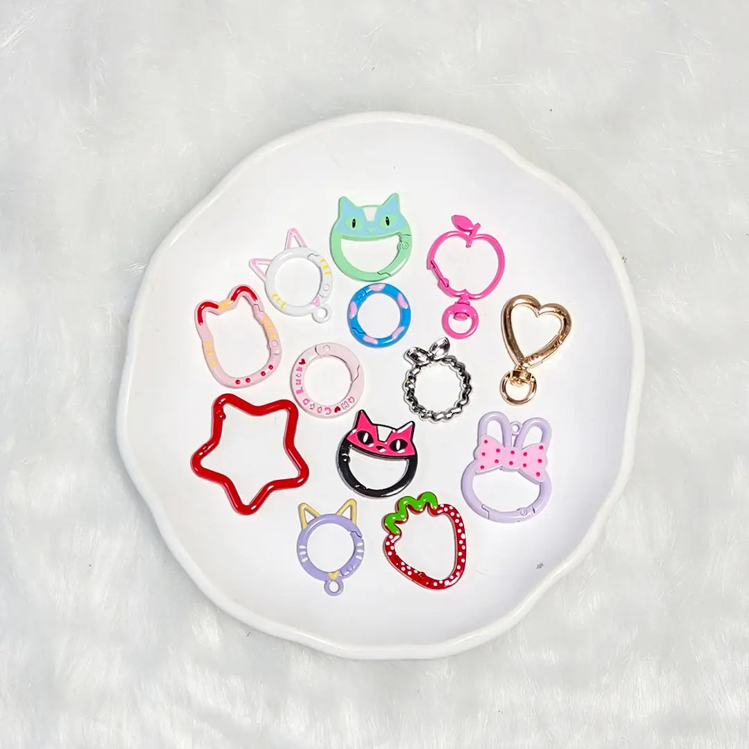 Spring O‑Ring Clasp Blind Bag（2Pcs/Bag) - Open in live