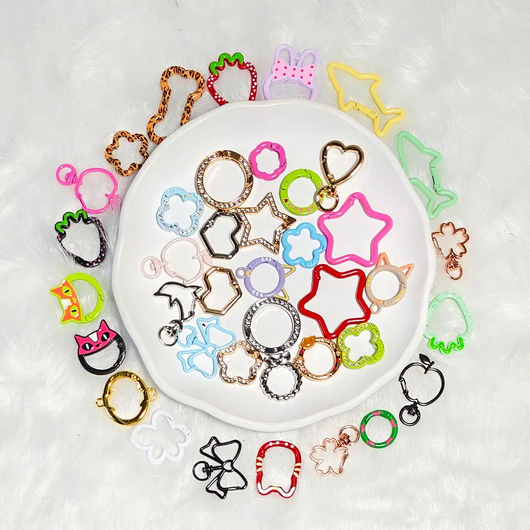 Spring O‑Ring Clasp Blind Bag（2Pcs/Bag) - Open in live