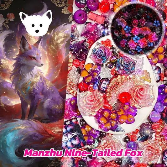 [New] Manzhu Nine-Tailed Fox for Bracelet/Hanging/Pen - Open in live