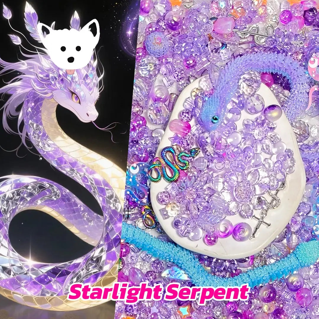 [New Arrival+2 Scoop] Starlight Serpent for Bracelet/Hanging/Pen - Open in live