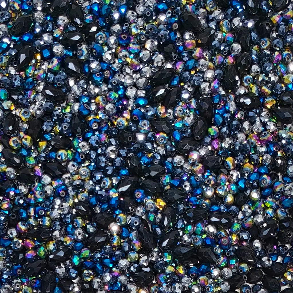 [New Arrival] [FTS Mix Box] Iridescent Glass Party for Bracelet/Hanging - Open in live