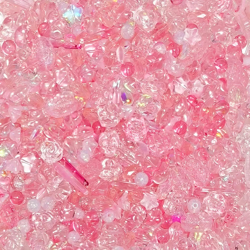 [New Arrival] [FTS Mix Box] Iridescent Glass Party for Bracelet/Hanging - Open in live