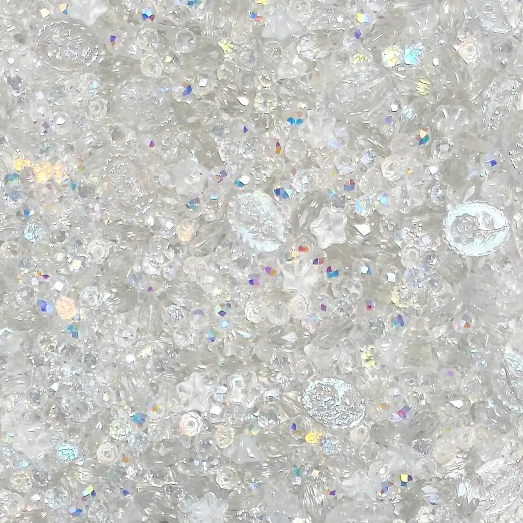[New Arrival] [FTS Mix Box] Iridescent Glass Party for Bracelet/Hanging - Open in live
