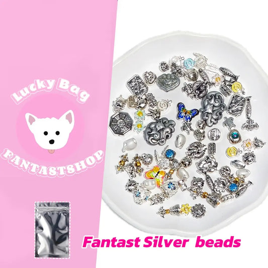 [Renew +10% extra]Fantast Silver Beads Blind Bag for Bracelet- Open in live