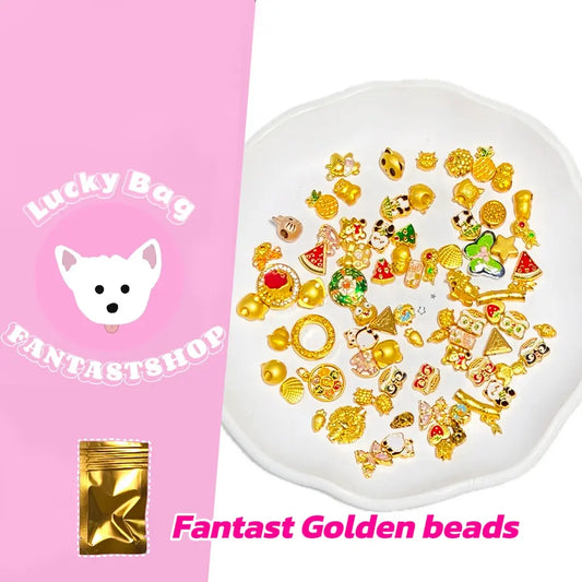 [Renew +10% extra] Fantast Golden Beads Blind Bag for Bracelet - Open in live