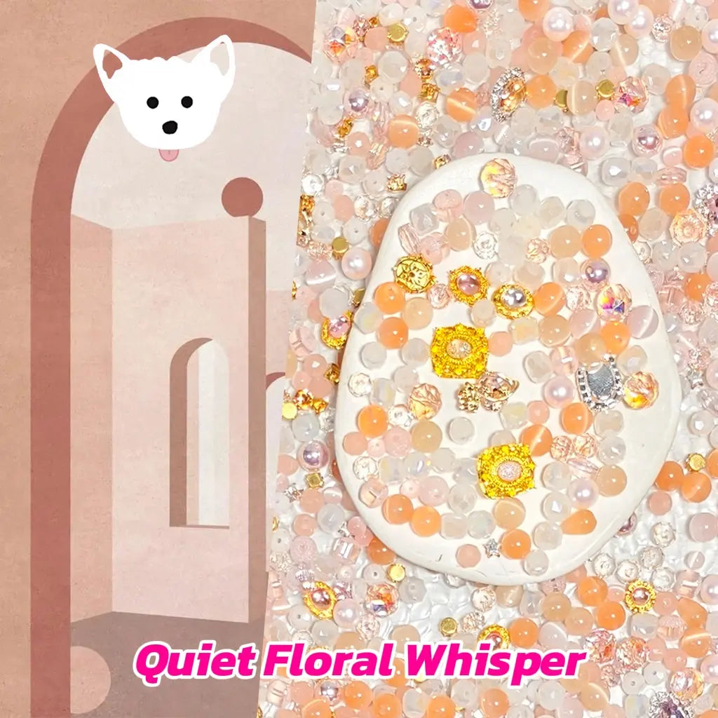 [New][FTS Mix Box] Quiet Floral Whisper for Bracelet/Hanging/Necklace - Open in live