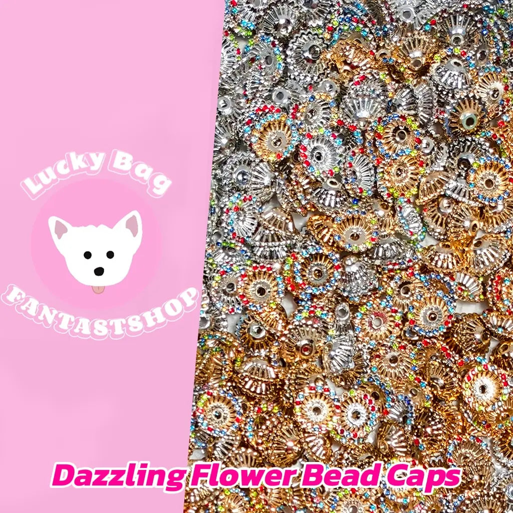 [New Arrival] Dazzling Flower Bead Caps for Pen - Open in live
