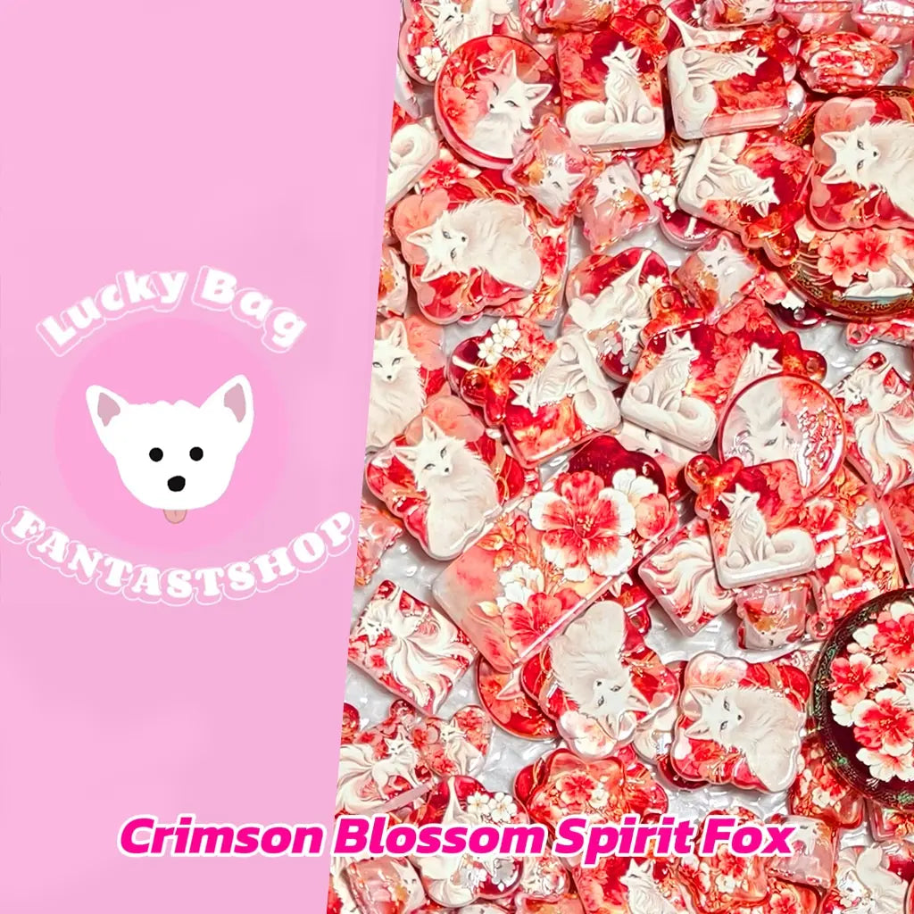 [New Arrival] [FTS Mix BOX] Crimson Blossom Spirit Fox for Pen/Hanging - Open in live