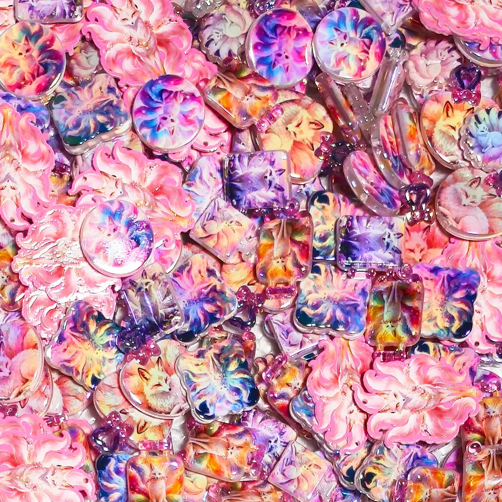 [New Arrival] [FTS Mix BOX] Neon Nine-Tailed Fox for Pen/Hanging - Open in live