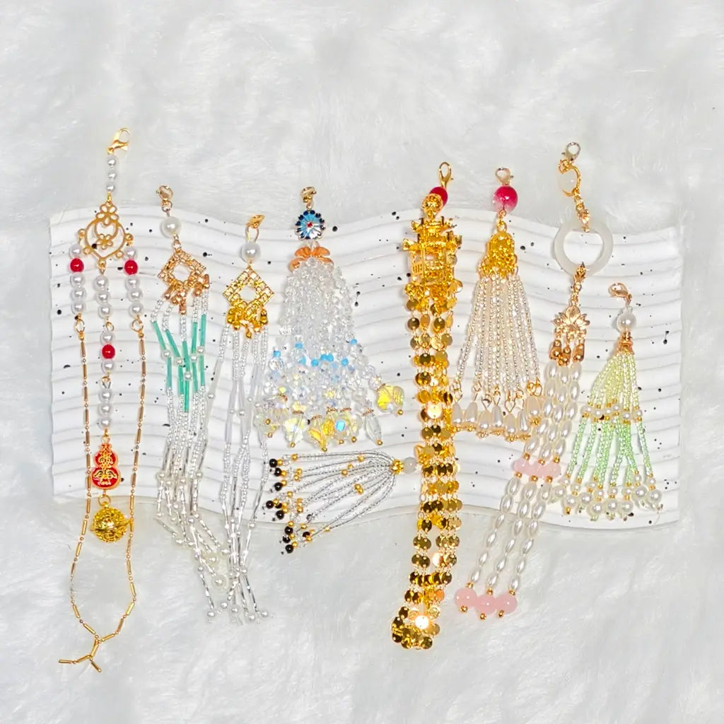 [New Arrival+10% Extra] Beaded Tassel Blind Bag - Open in live