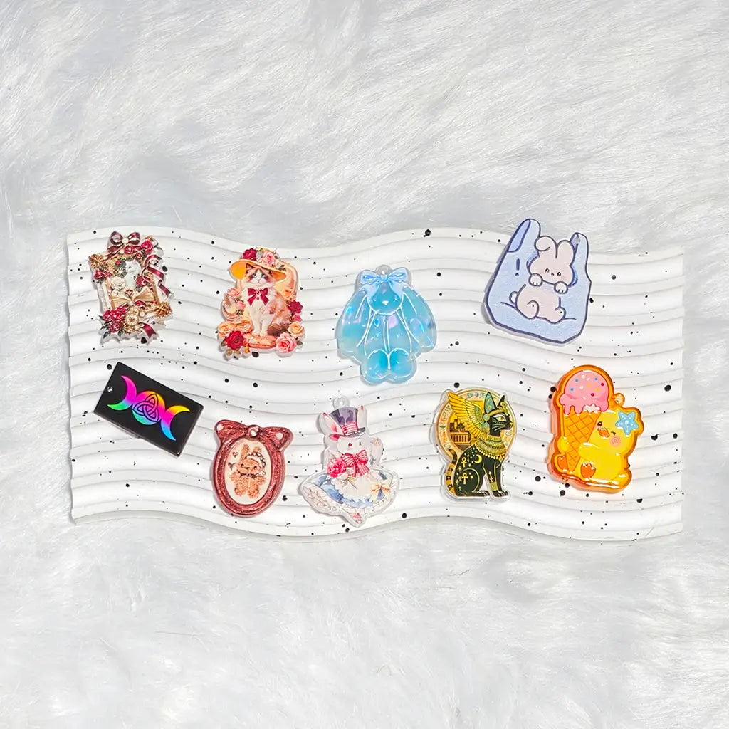 [Renew+10% Extra] Acrylic Hang Tag Blind Bag - Open in live