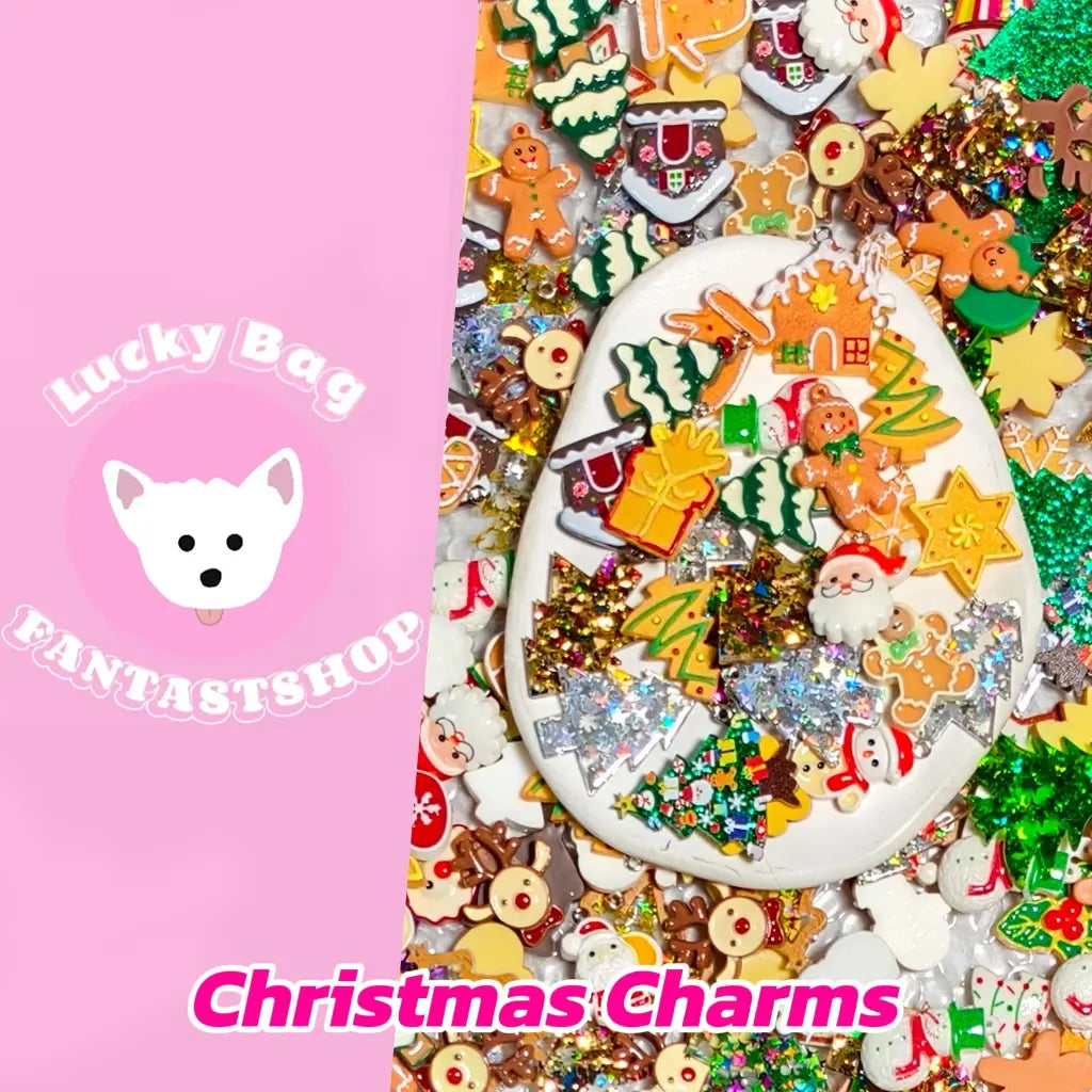 [New Arrival][FTS Mix Box] Christmas Charms  for Necklace/Hanging - Open in live