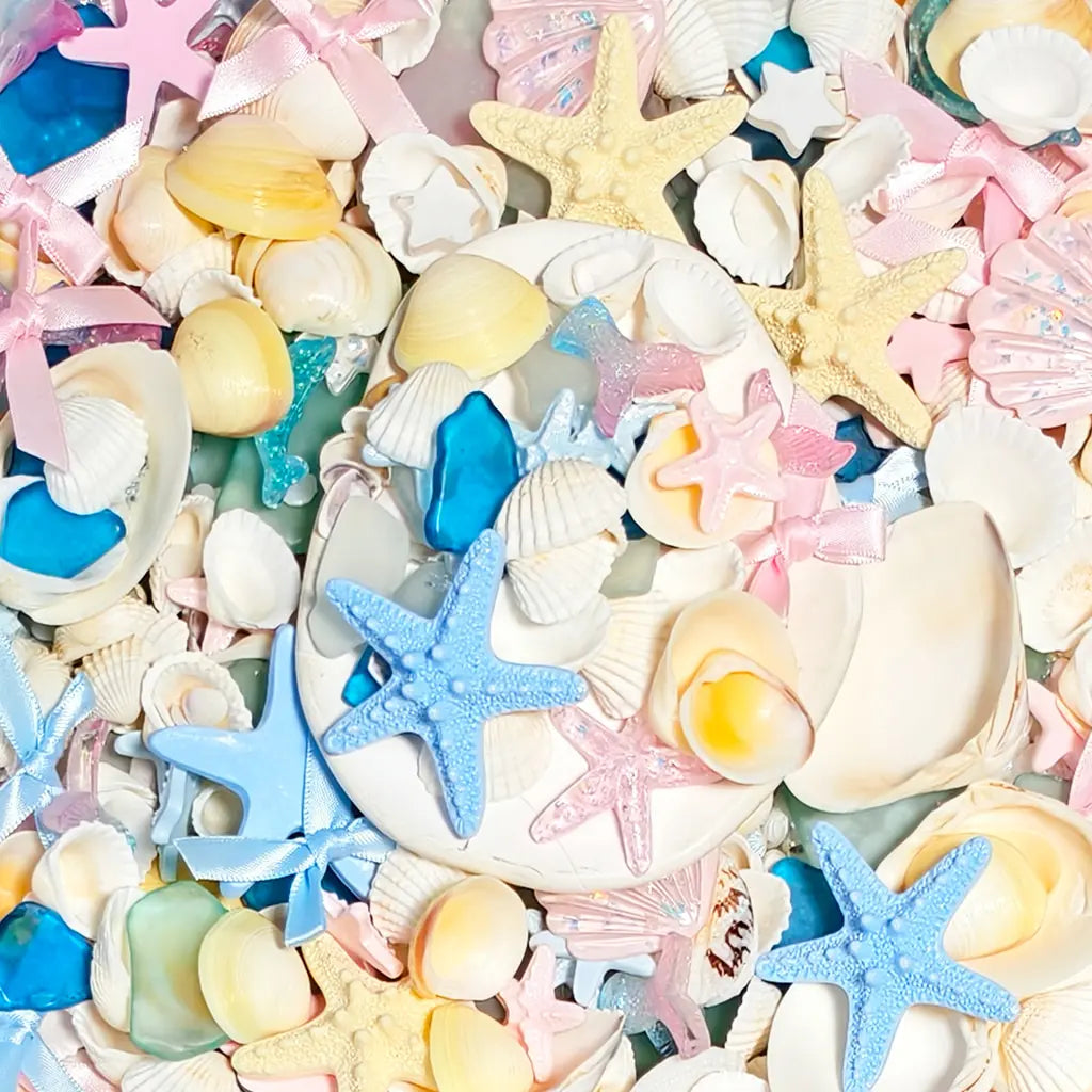 [New Arrival+2 Scoops] Ocean Christmas for Nail/Adhesive Decor - Open in live
