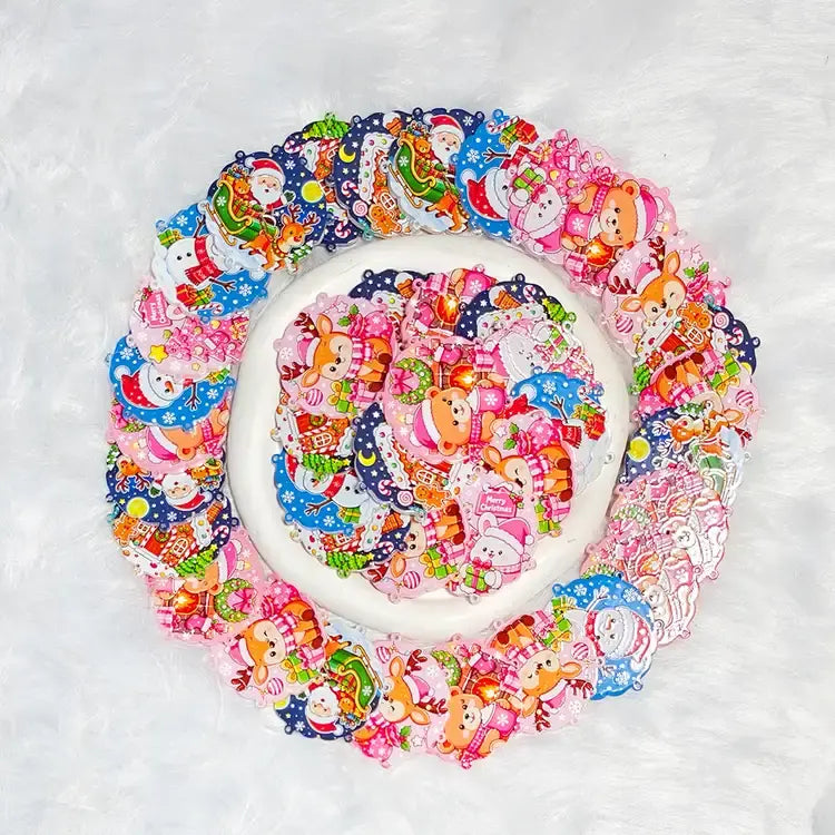[New Arrival] 7-Hole Christmas Charms - Open in live