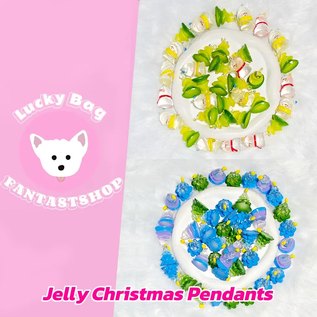 [New Arrival] Jelly Christmas Pendants - Open in live