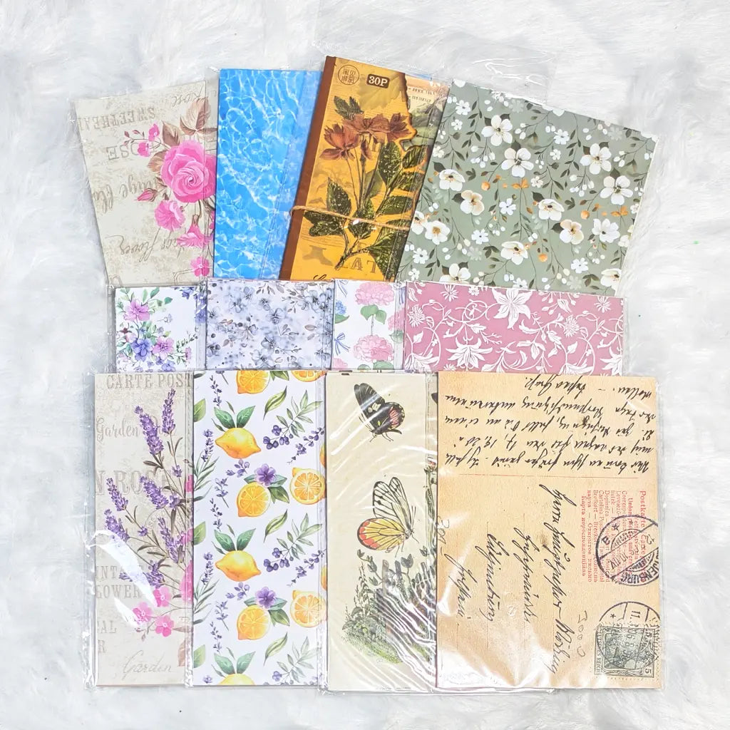 [New Arrival+10% Extra] Ephemera Blind Bag for Journal  - Open in live