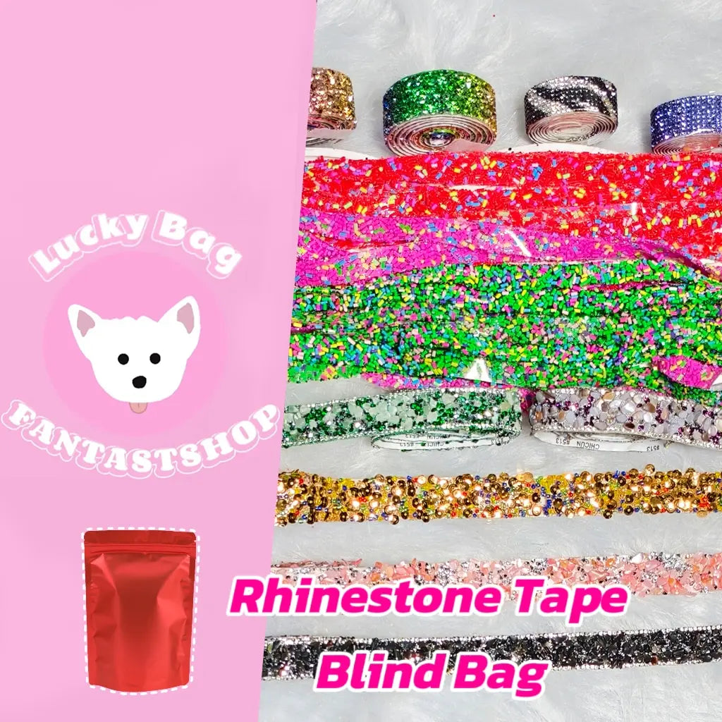 [Renew+10% Extra] Rhinestone Tape Blind Bag - Open in live