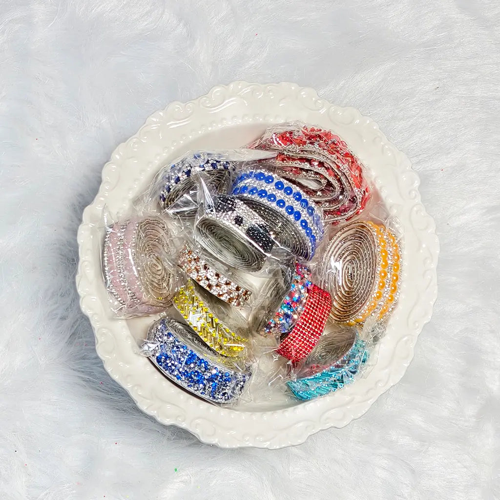 [Renew+10% Extra] Rhinestone Tape Blind Bag - Open in live