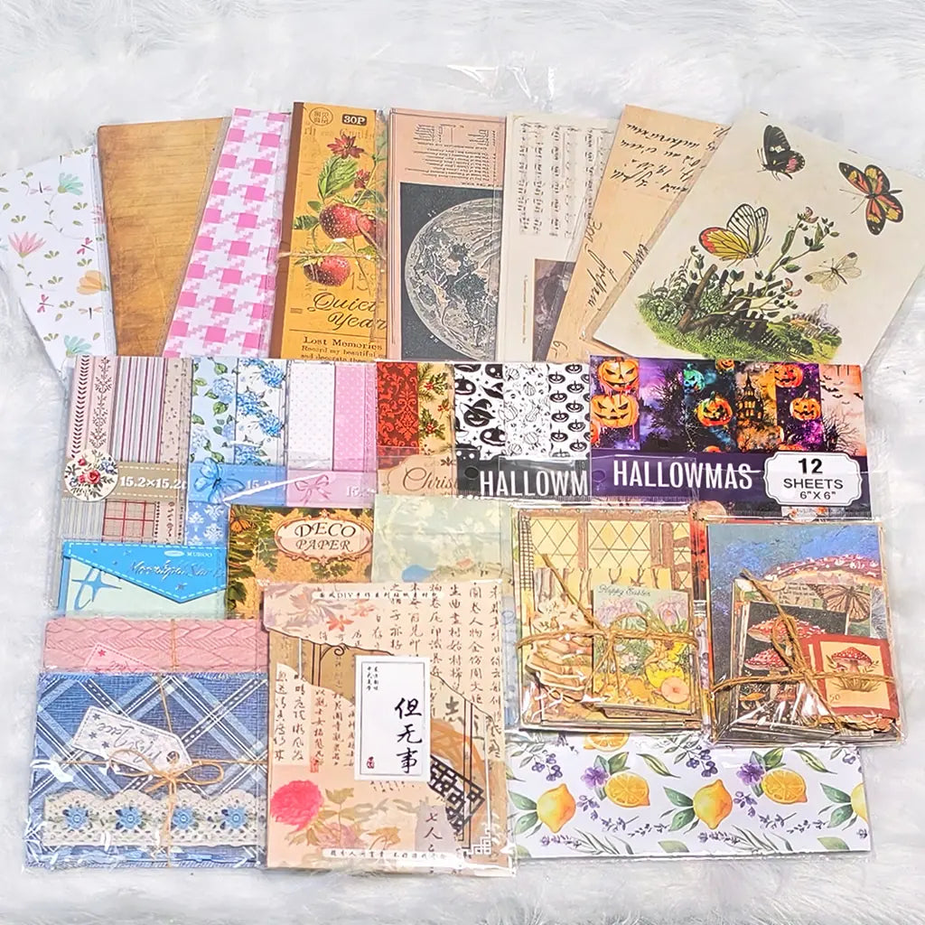 [New Arrival+10% Extra] Ephemera Blind Bag for Journal  - Open in live