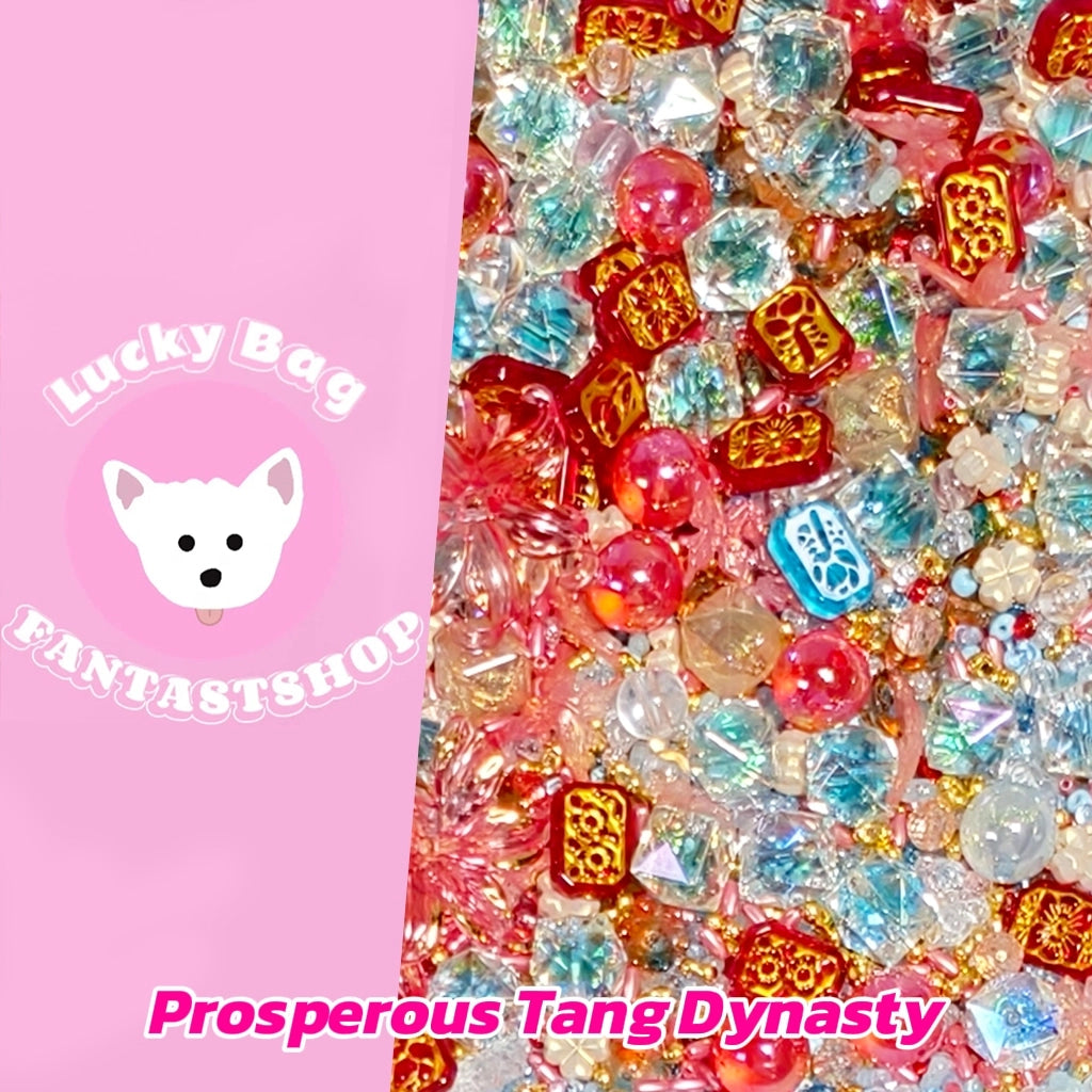 [New Arrival+1 Scoop] Prosperous Tang Dynasty for Bracelet/Phone Chain/Necklace - Open in live