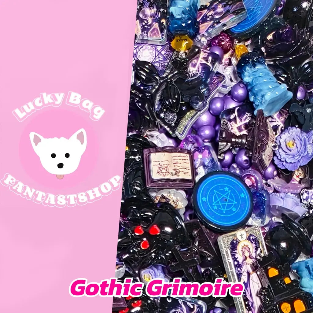 [New Arrival+1 Scoop] Gothic Grimoire for Bracelet/Hanging/Pen - Open in live