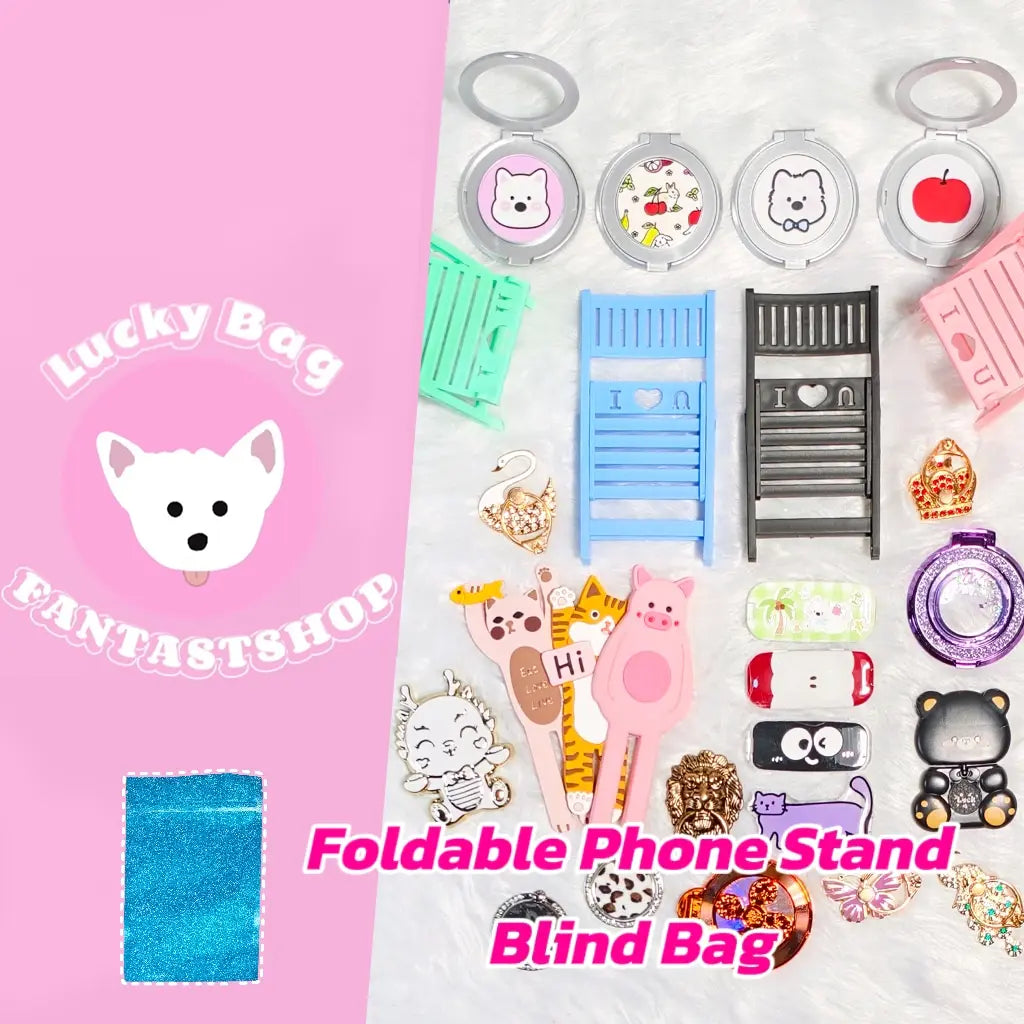 [New Arrival+10% Extra] Foldable Phone Stand Blind Bag - Open in live