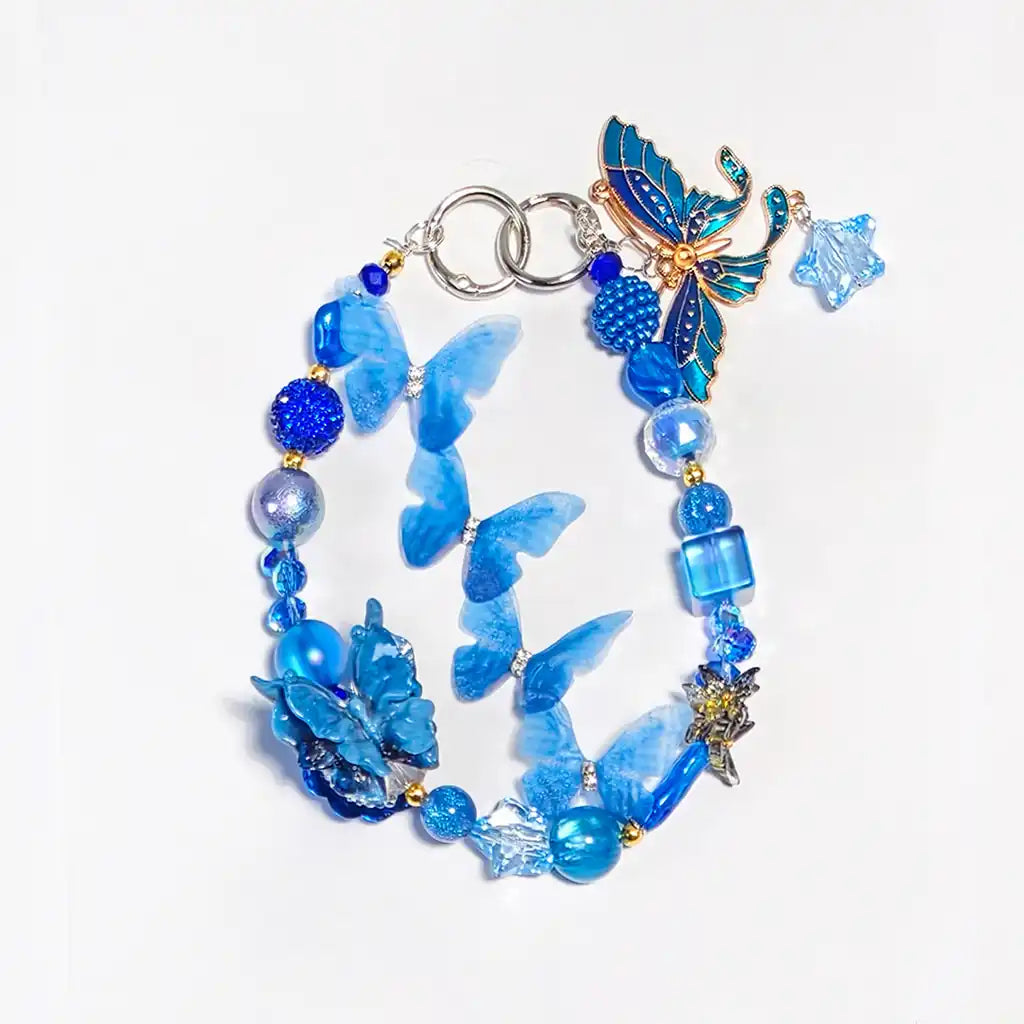 [New Arrival +2 Scoops] Mystic Blue Dream for Bracelet/Hanging/Phone Chain - Open in live
