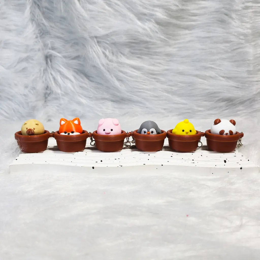 [New Arrival+10% Extra] Fidget Button Keychain Blind Bag - Open in live