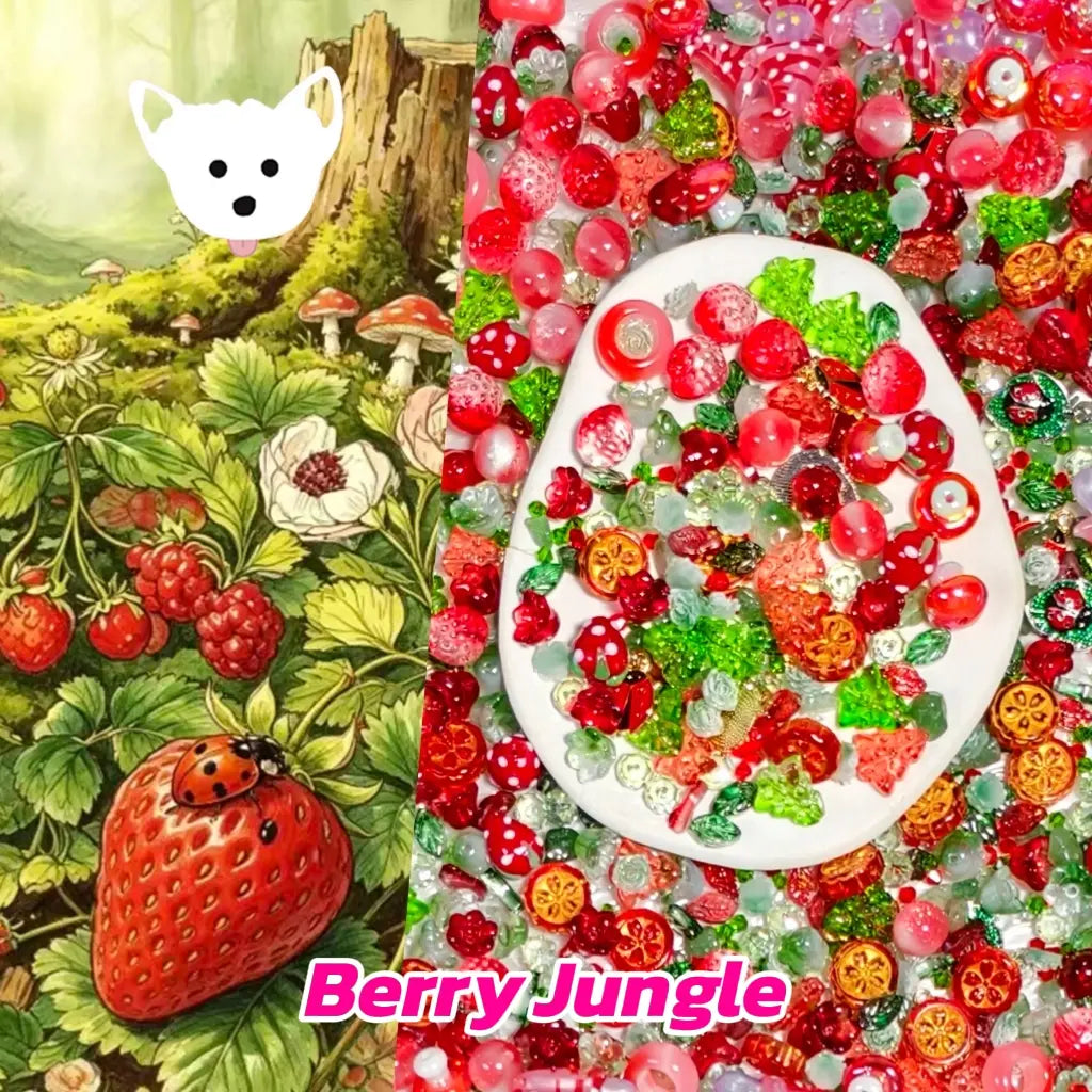 [New Arrival][FTS Mix Box] Berry Jungle for Bracelet/Hanging/Phone Chain/Pen - Open in live
