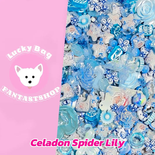 [New Arrival+1 Scoop] Celadon Spider Lily for Hanging/Pen - Open in live