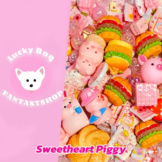 [New Arrival+1 Scoop] Sweetheart Piggy for Hanging/Pen - Open in live