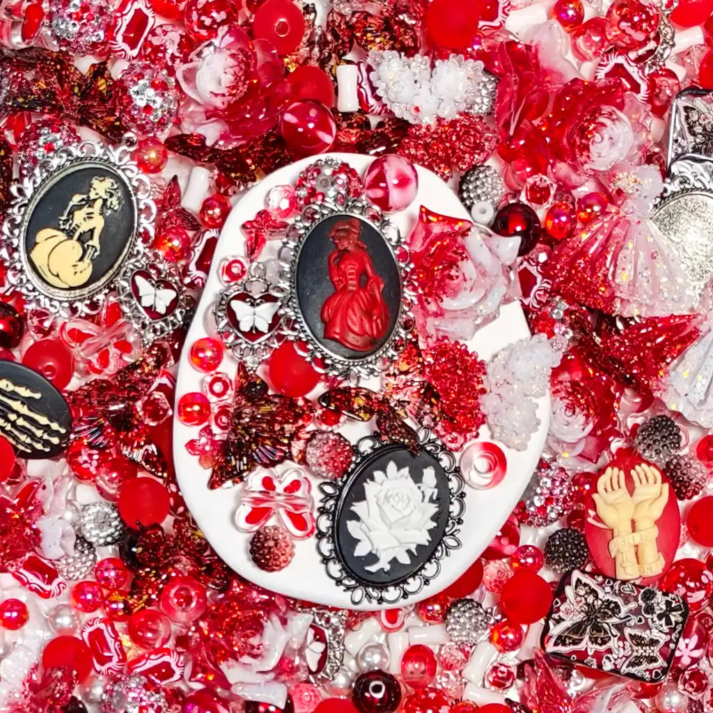 [New Arrival +2 Scoops] Gothic Rose for Bracelet/Hanging/Pen - Open in live