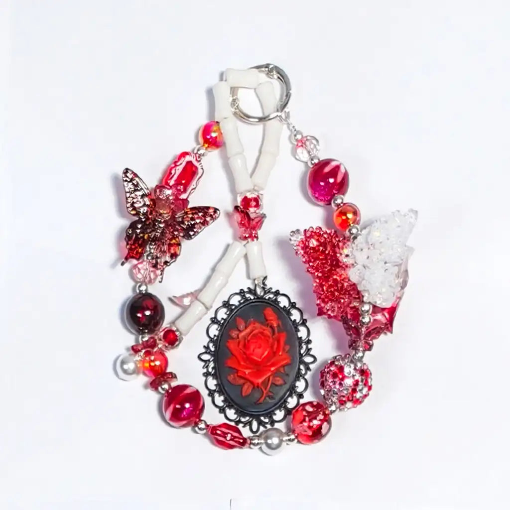 [New Arrival +2 Scoops] Gothic Rose for Bracelet/Hanging/Pen - Open in live