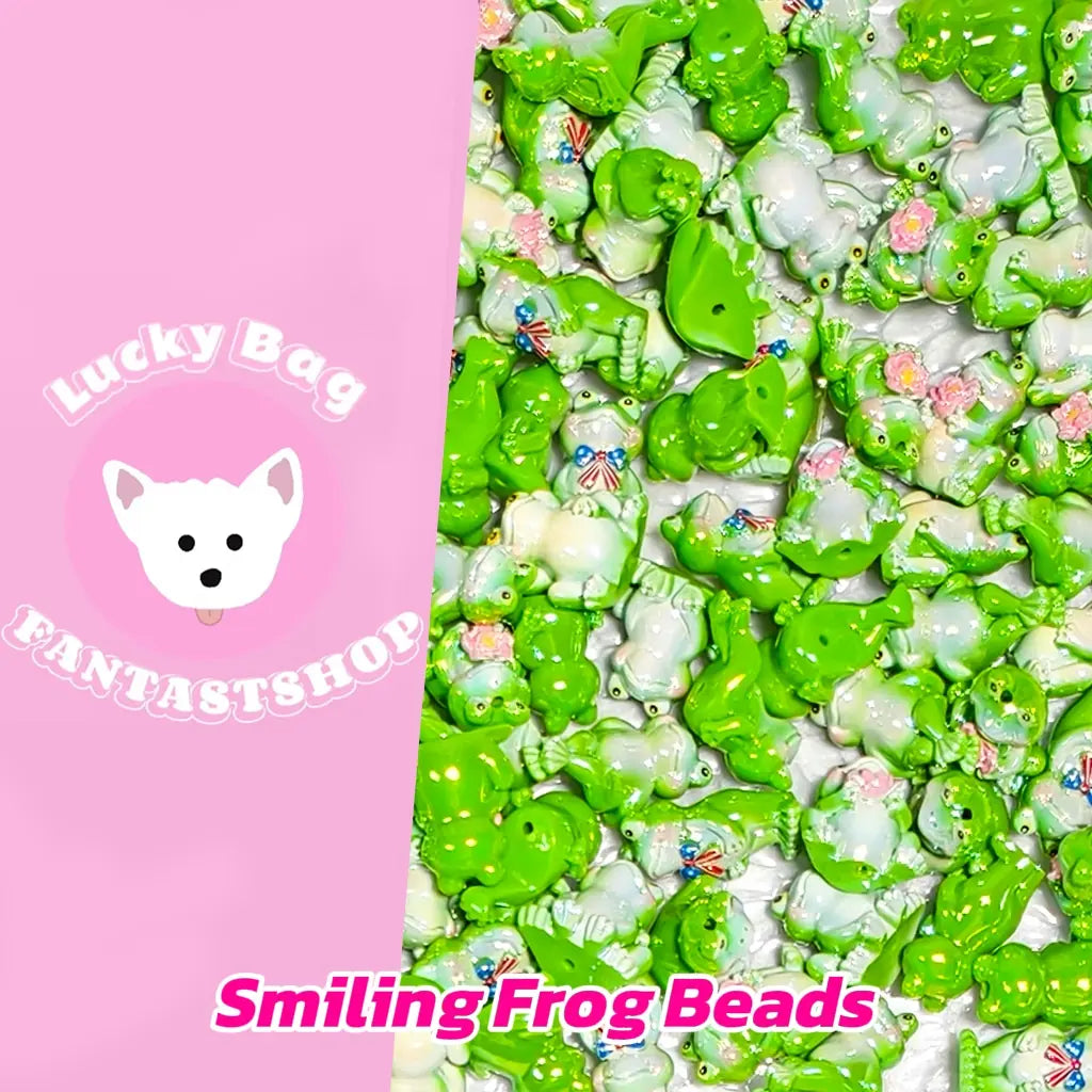 [New Arrival] Smiling Frog Beads for Pen - Open in live