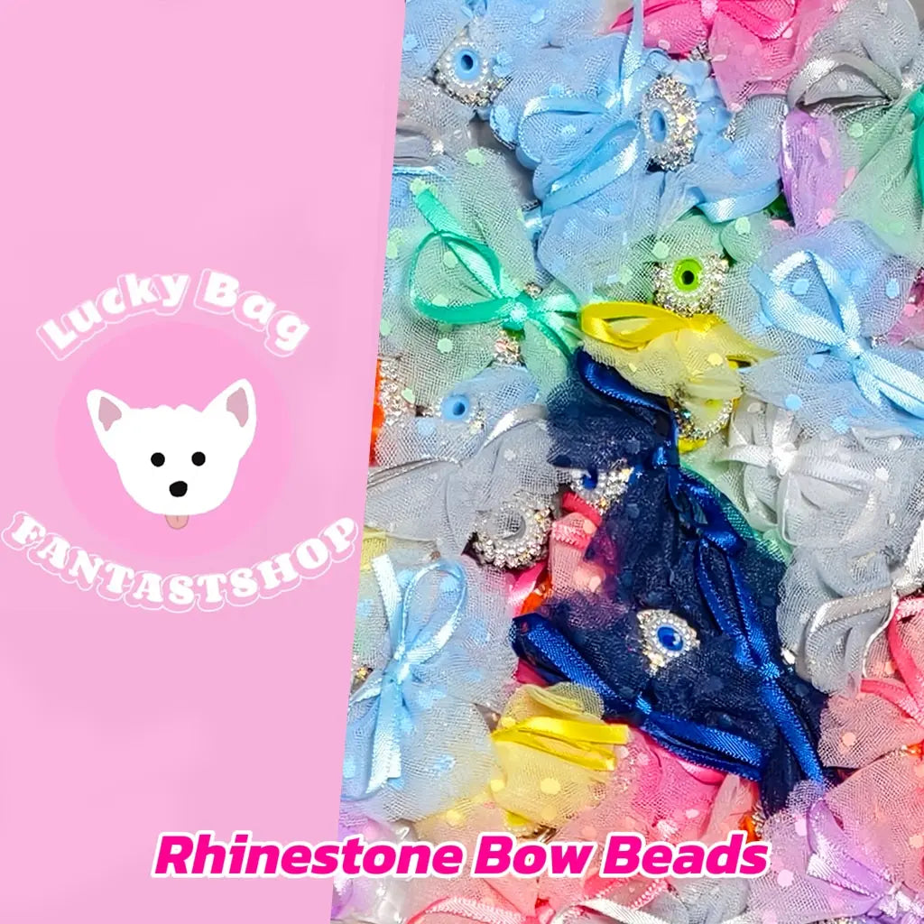[New Arrival] Rhinestone Bow Beads For Pen- Open in live