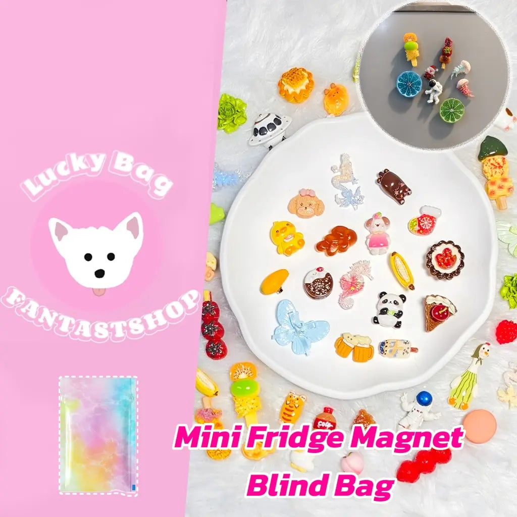 [Renew+10% Extra][Limited] Mini Fridge Magnet Blind Bag - Open in live