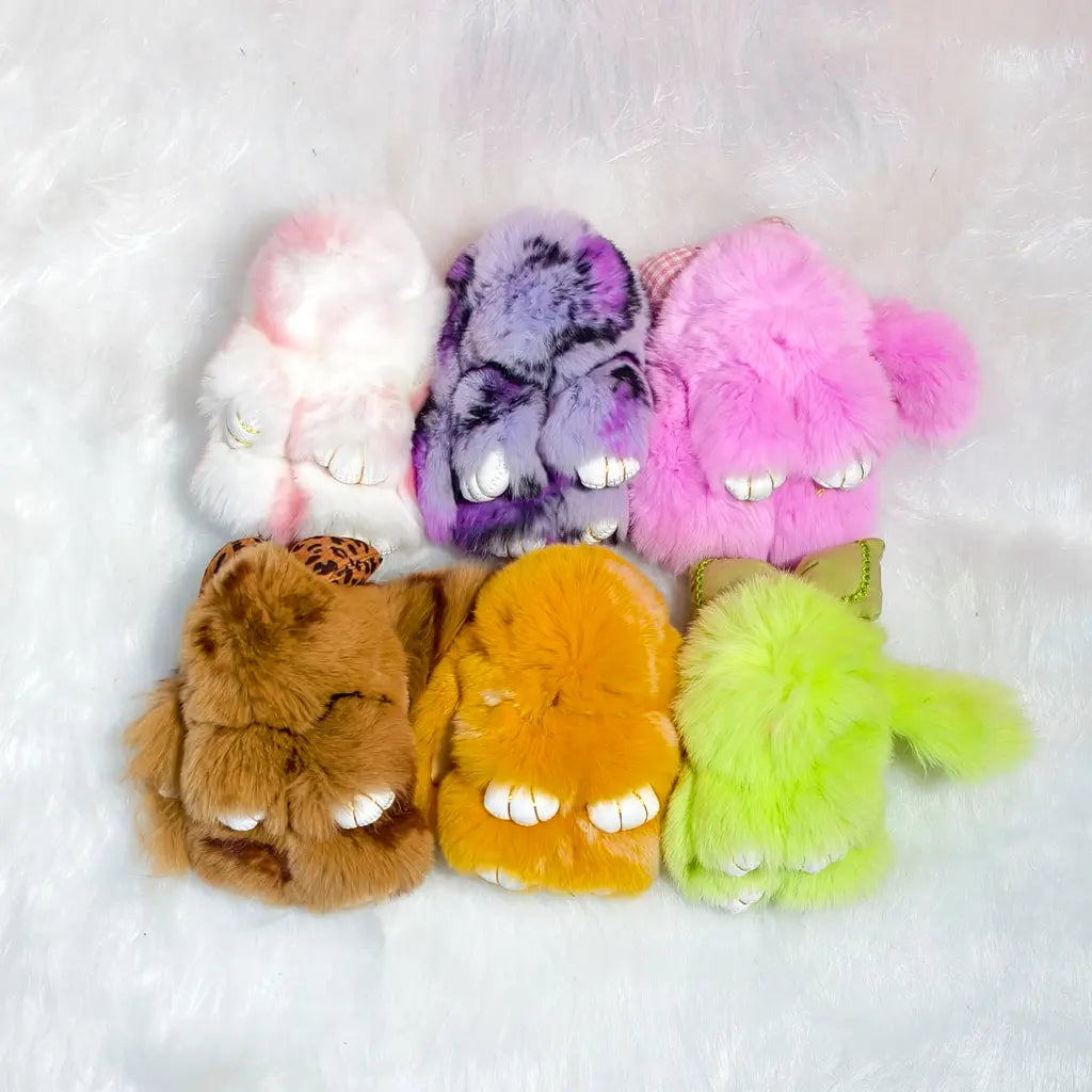 【Limited】Fluffy Bunny With Tin Case- Open in live
