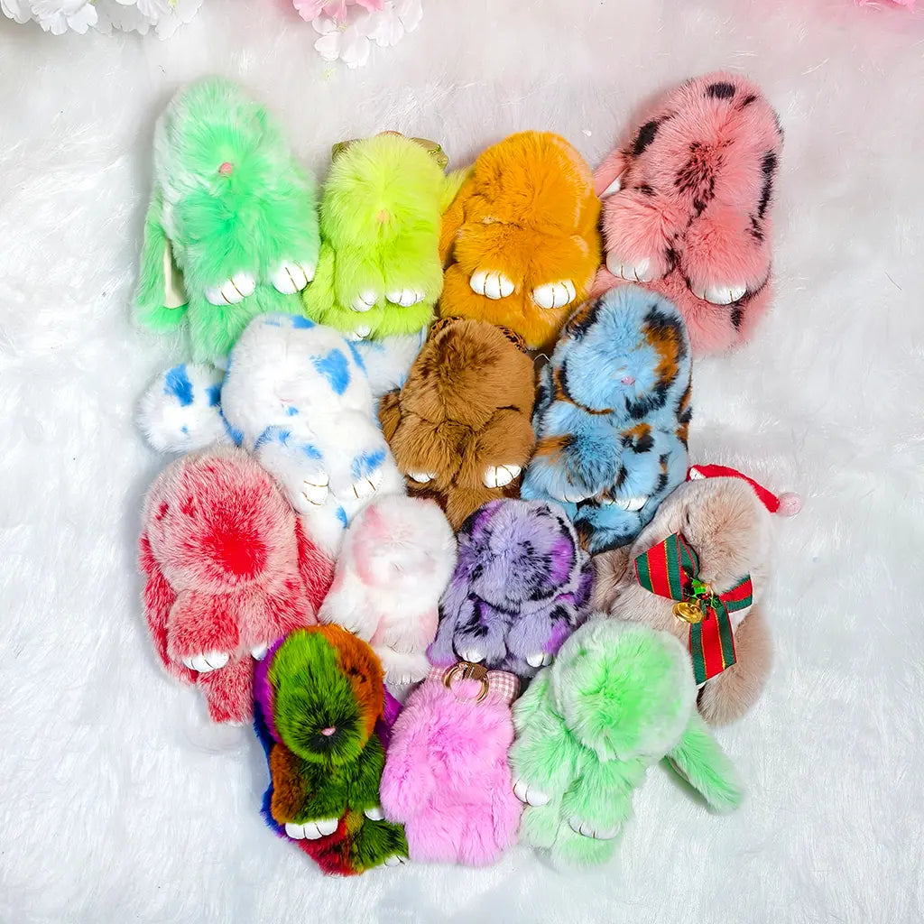 【Limited】Fluffy Bunny With Tin Case- Open in live