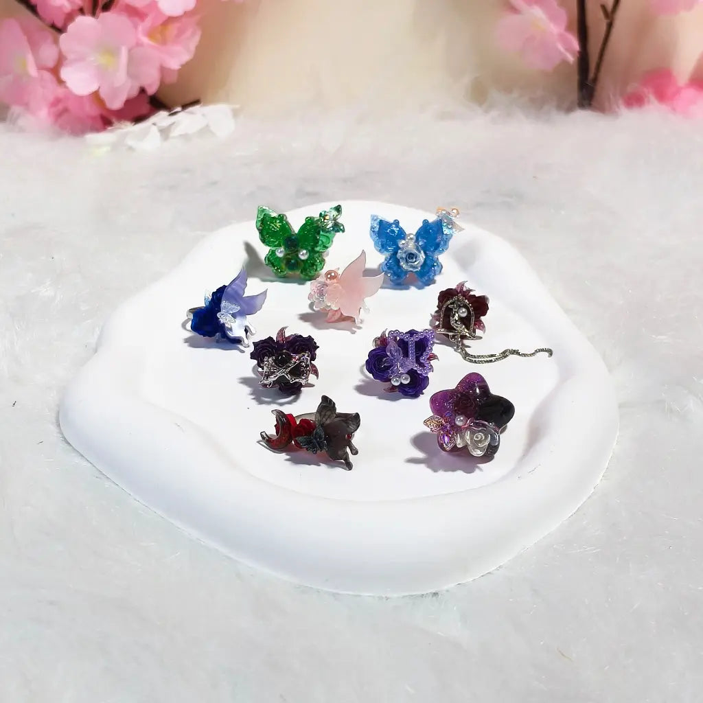 [New Arrival+10% Extra] Artisan Resin Ring Blind Box - Open in live