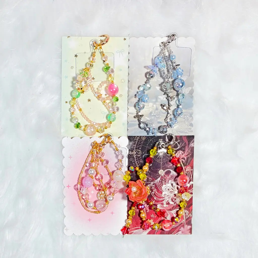 [New Arrival+10% Extra] Chain Backer Card for phone chain/keychain/Bracelet - Open in live