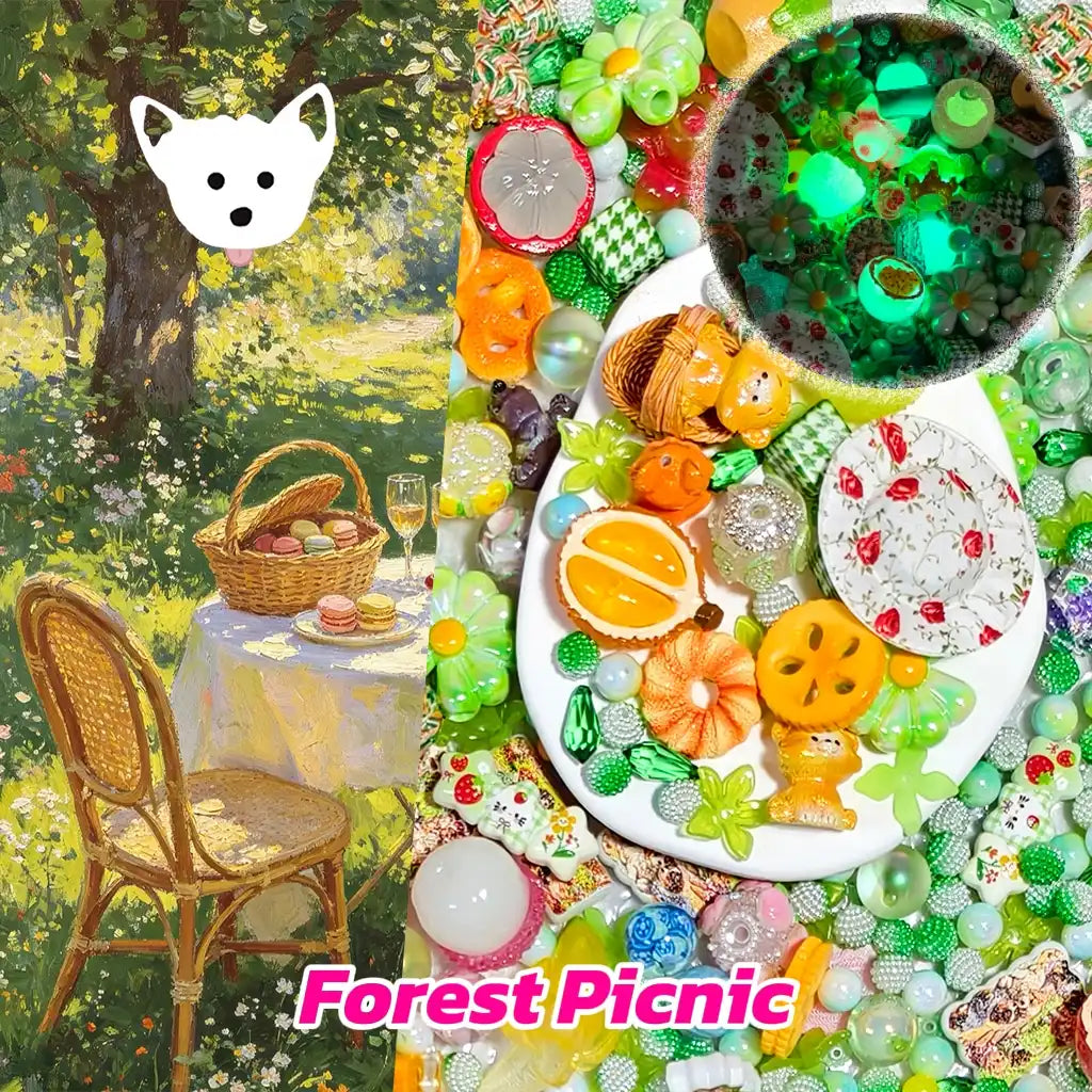 [New Arrival+2 Scoops] Forest Picnic for Hanging/Pen - Open in live