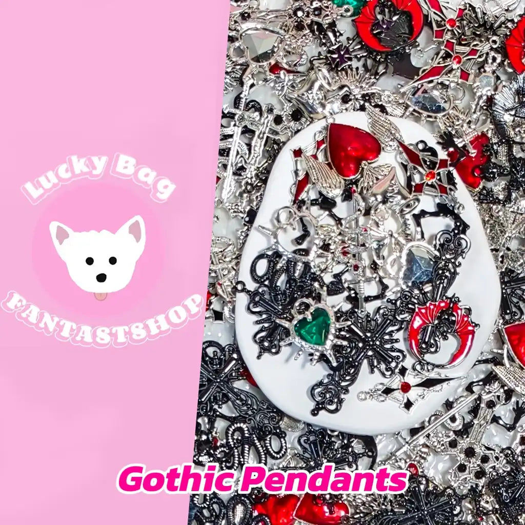 [New Arrival][FTS Mix Box] Gothic Pendants for Bracelet/Necklace/Hanging - Open in live
