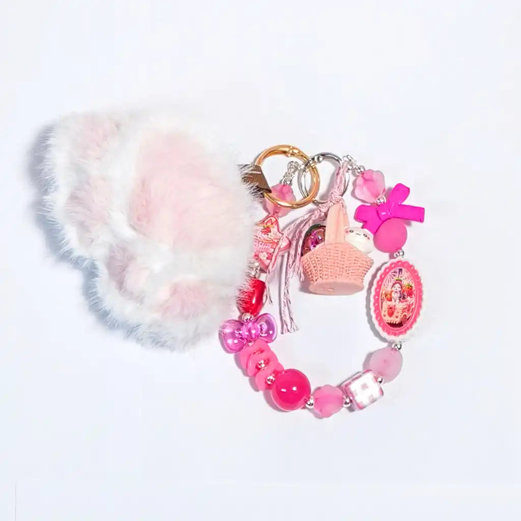 [New] Pink Berry Cat Paw for Hanging/Pen - Open in live