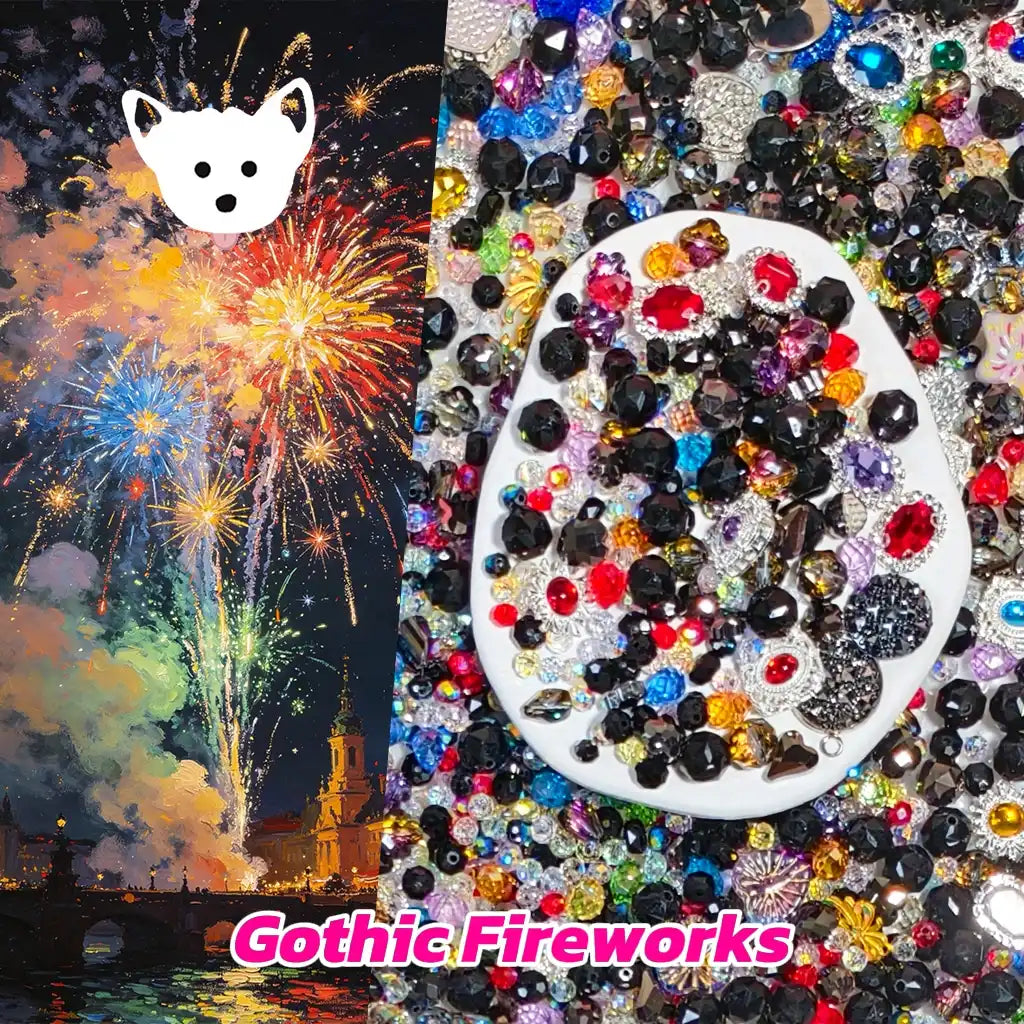 [New Arrival][FTS Mix Box] Gothic Fireworks for Bracelet/Necklace/Hanging - Open in live