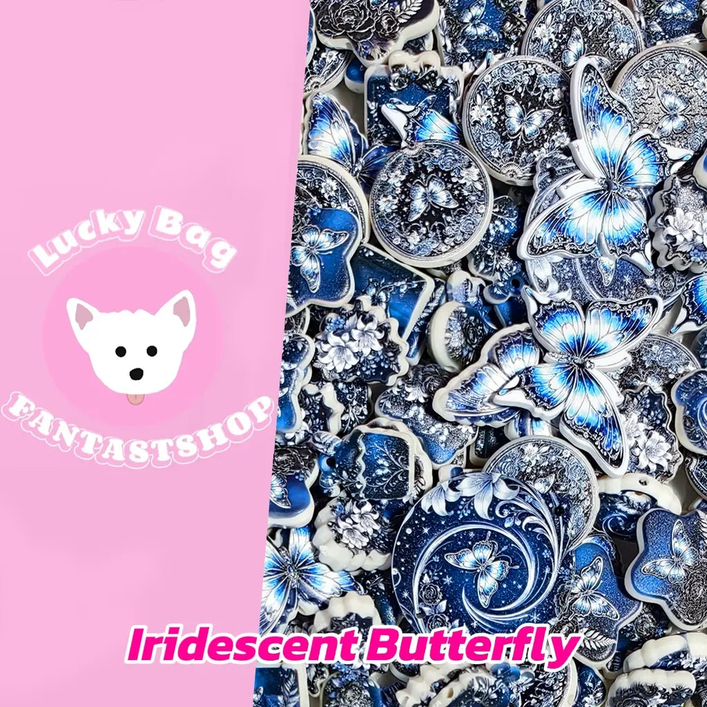 [New Arrival][FTS Mix Box] Iridescent Butterfly for Hanging/Pen - Open in live