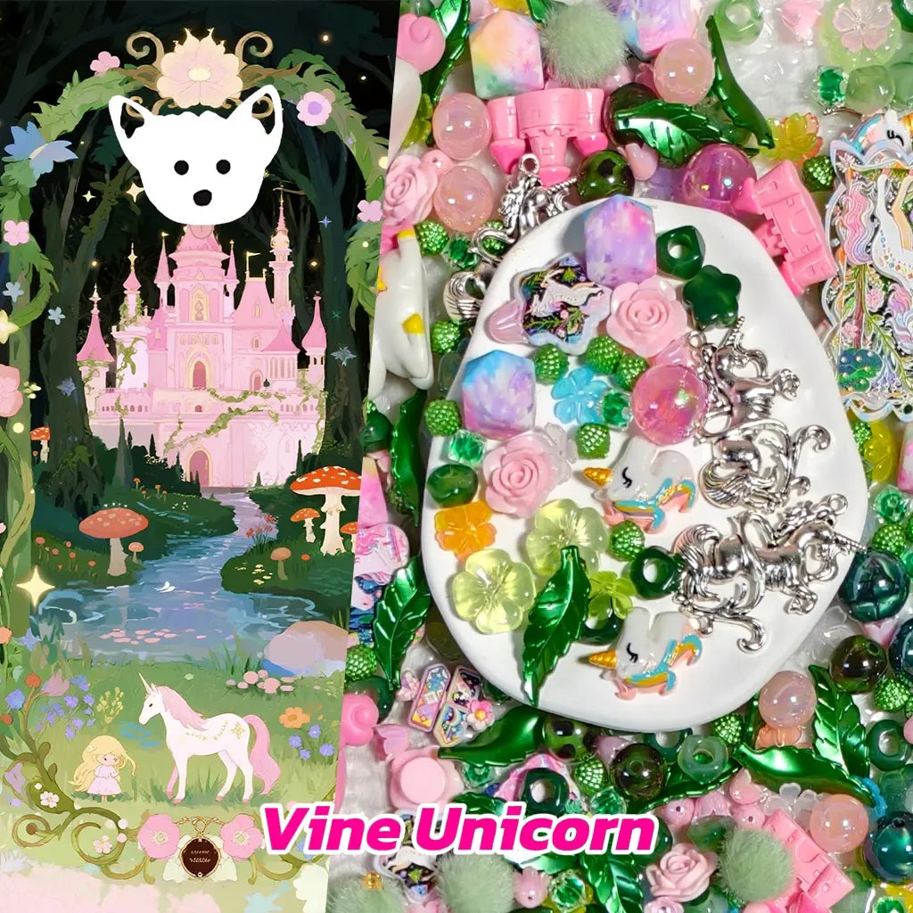 [New Arrival+2 Scoops]  Vine Unicorn for Hanging/Pen - Open in live
