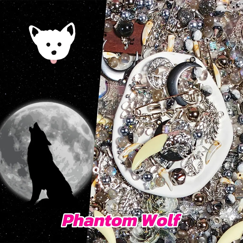 [New Arrival+2 Scoops] Phantom Wolf for Bracelet/Hanging/Pen - Open in live