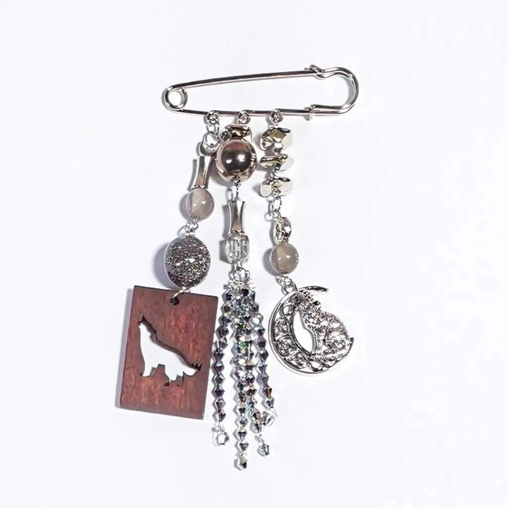[New Arrival+2 Scoops] Phantom Wolf for Bracelet/Hanging/Pen - Open in live