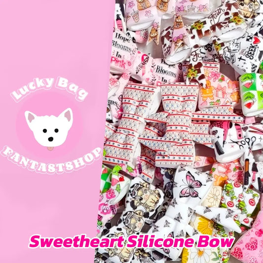 [New Arrival] Sweetheart Silicone Bows for Pen - Open in live